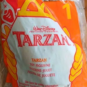 5/$15 1999 Tarzan Mcdonalds Disney toy